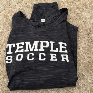 Temple soccer t shirt